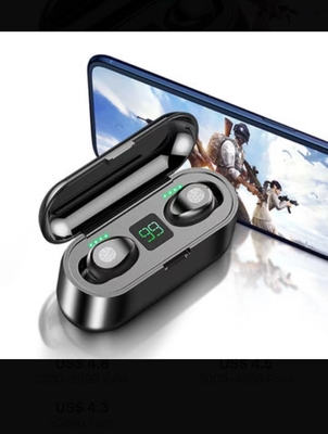 Auriculares bluetooth F9 5,0 Tws de Audifonos de los auriculares de botón de Auriculares Bluetooth F9