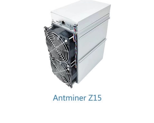 Consumo de Bitmain Antminer 1510W del minero de Z15 420K Zcash Asic