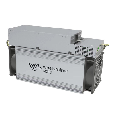 Microprocesador de BTC Bitcoin MicroBT Whatsminer M31s 76.o 3220W 12.5kg 12nm