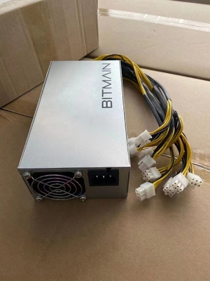 Fuente de alimentación de Bitmain Apw 3 del minero de Blockchain 2KG de enfriamiento de aire forzado 1600W