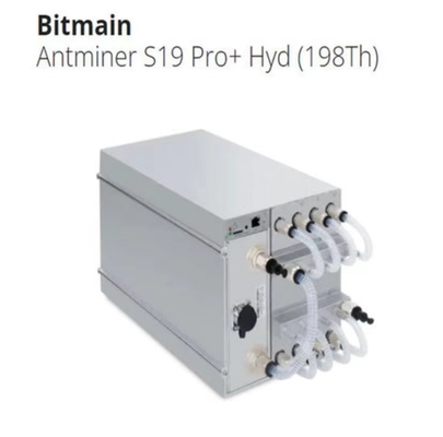 Minero Blockchain Miner Antminer S19 de A19Pro +Hyd 198TH/S 5445W Bitcion Antminer Asic